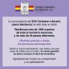 Aviso sobre el XXX Certamen Literario Juana Santacruz